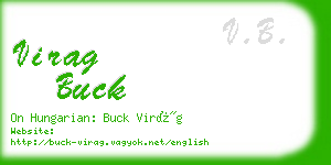 virag buck business card